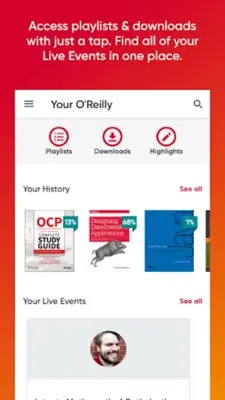 O'Reilly android App screenshot 20