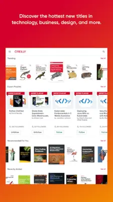 O'Reilly android App screenshot 7